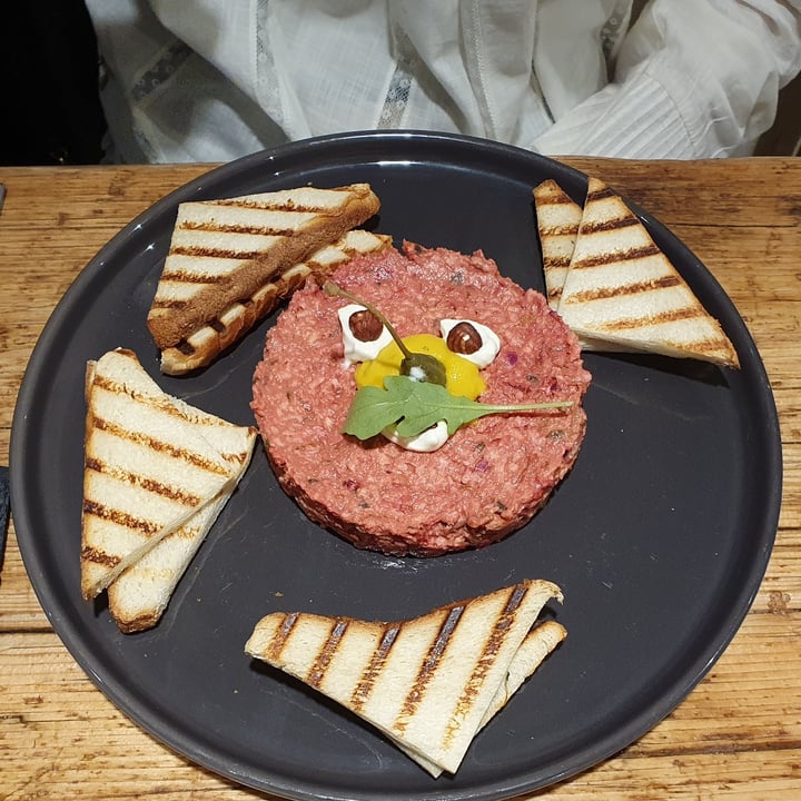 review photo of Aquafaba Restaurant & TakeAway Tartare di Tempeh shared by @panzerik on 03 Oct 2021 - review