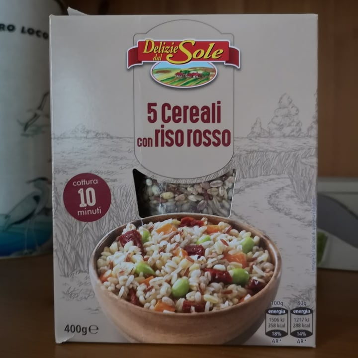 review photo of Delizie dal Sole 5 cereali con riso rosso shared by @cieloblu on 12 Sep 2022 - review