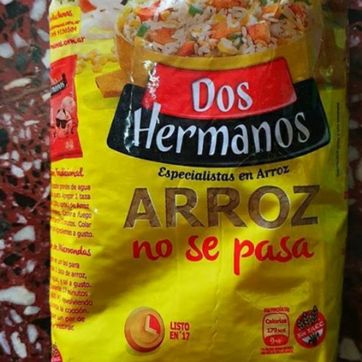 photo of Dos hermanos Arroz Blanco shared by @juliocruz09 on  01 Sep 2020 - review