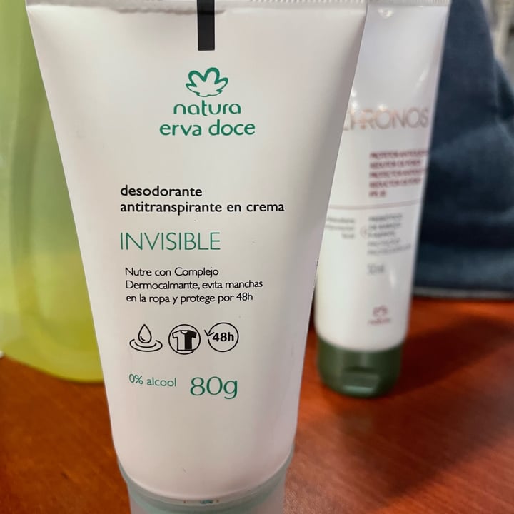 photo of Natura Desodorante Antitranspirante en Crema Invisivel shared by @je55y on  13 Oct 2021 - review