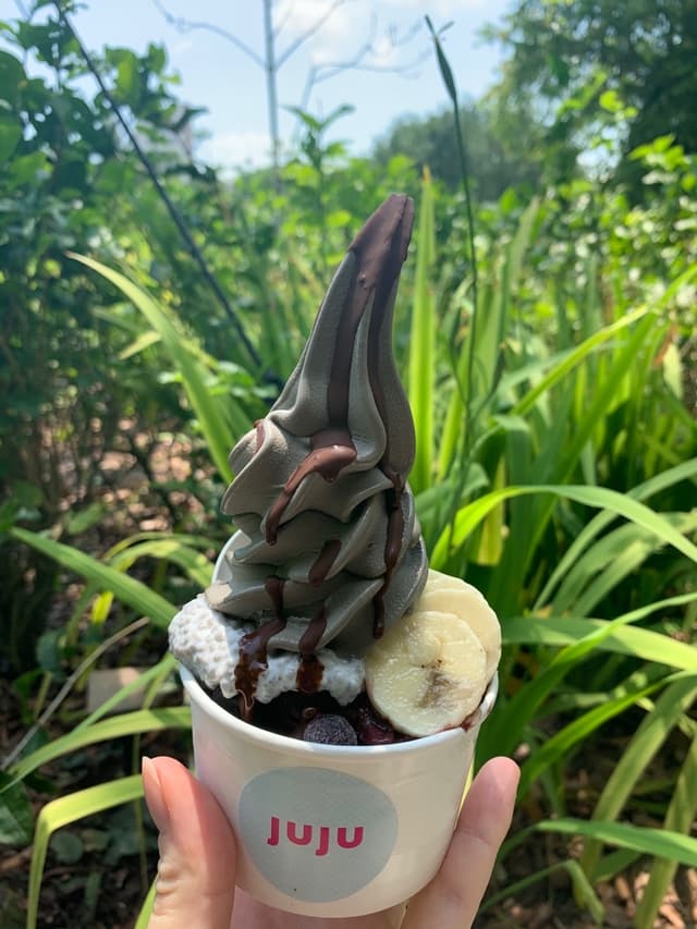 Photo of the dish “Acai / Black Sesame Mix”