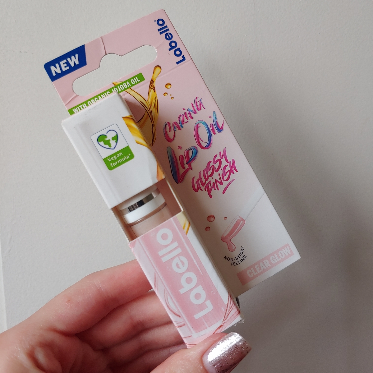labello lip oil clear glow