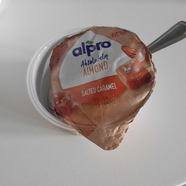 photo of Alpro Absolutely almond salted caramel shared by @martholina on  09 Apr 2022 - review