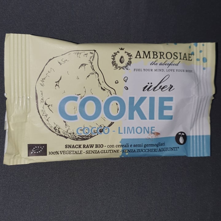 photo of Ambrosiae Cookie Cocco E Limone shared by @erikaciardiello12 on  25 May 2022 - review