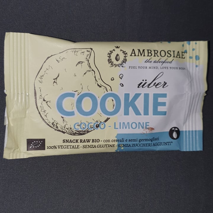 review photo of Ambrosiae Cookie Cocco E Limone shared by @erikaciardiello12 on 25 May 2022 - review