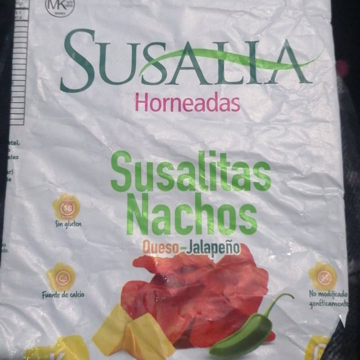 review photo of Susalia Susalitas Nachos (Queso y Jalapeños) shared by @haztevegan on 13 Nov 2022 - review