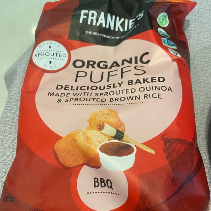 photo of Frankie's Organic Puffs (quinoa, Brown Rice) shared by @jlveg on  16 Jul 2021 - review