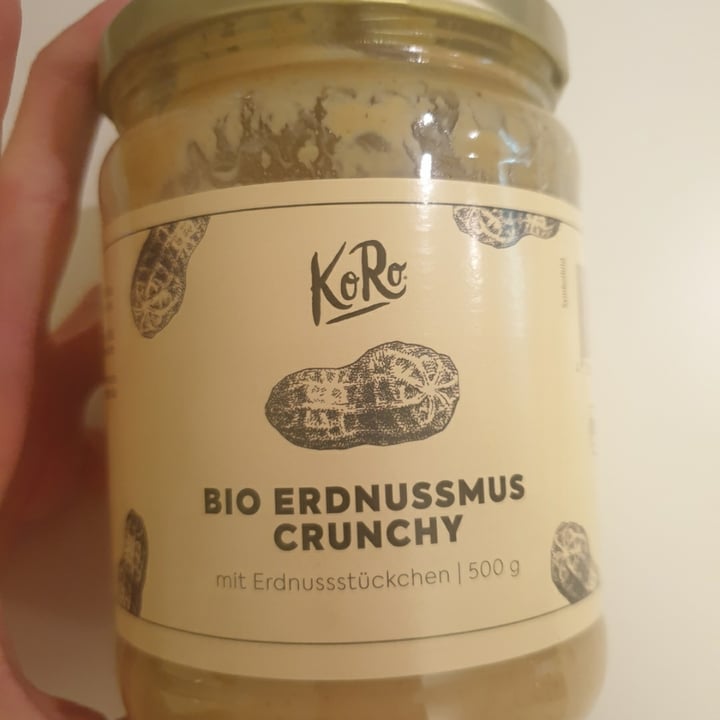 photo of Koro Burro di arachidi crunchy shared by @irenedimita on  31 Mar 2022 - review