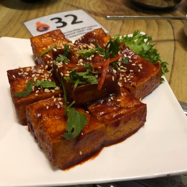 photo of The Boneless Kitchen Dubu Jorim (Spicy Pan Fried Tofu) shared by @clav on  10 Oct 2020 - review