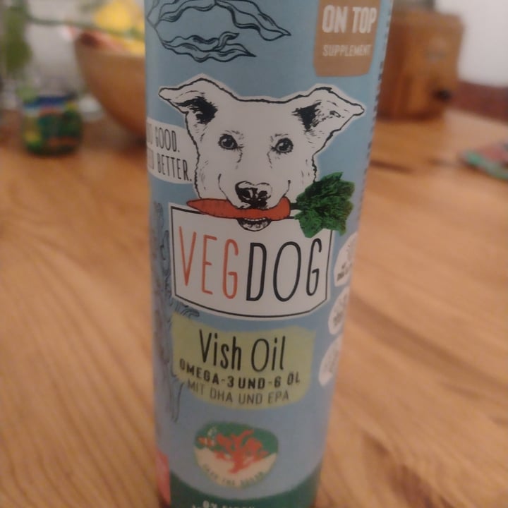 review photo of Vegdog vish oil shared by @felice on 30 Jan 2023 - review