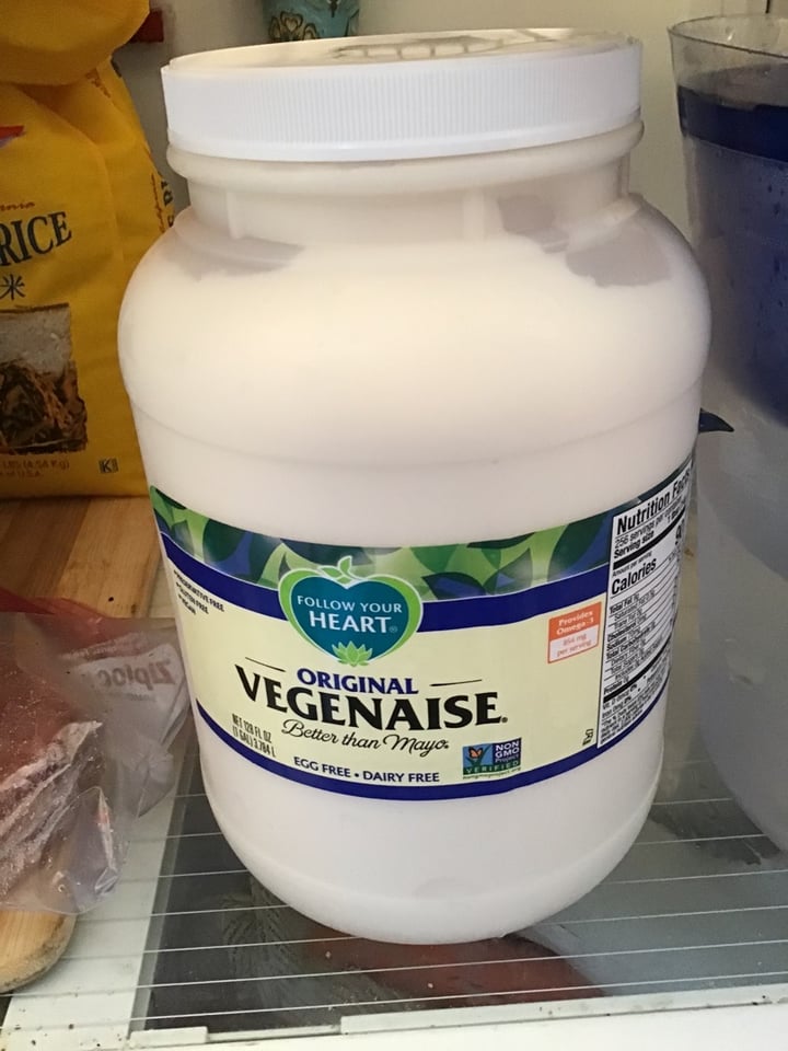 photo of Follow your Heart Original Vegenaise shared by @poisonsuemac on  03 Apr 2020 - review