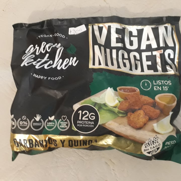 photo of Green kitchen Nuggets Veganos de Quinoa y Garbanzos shared by @davidlomachenko10 on  01 Jul 2021 - review