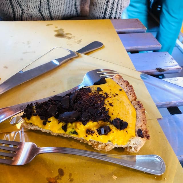 Photo of the dish “Torta zucca e cioccolato fondente”