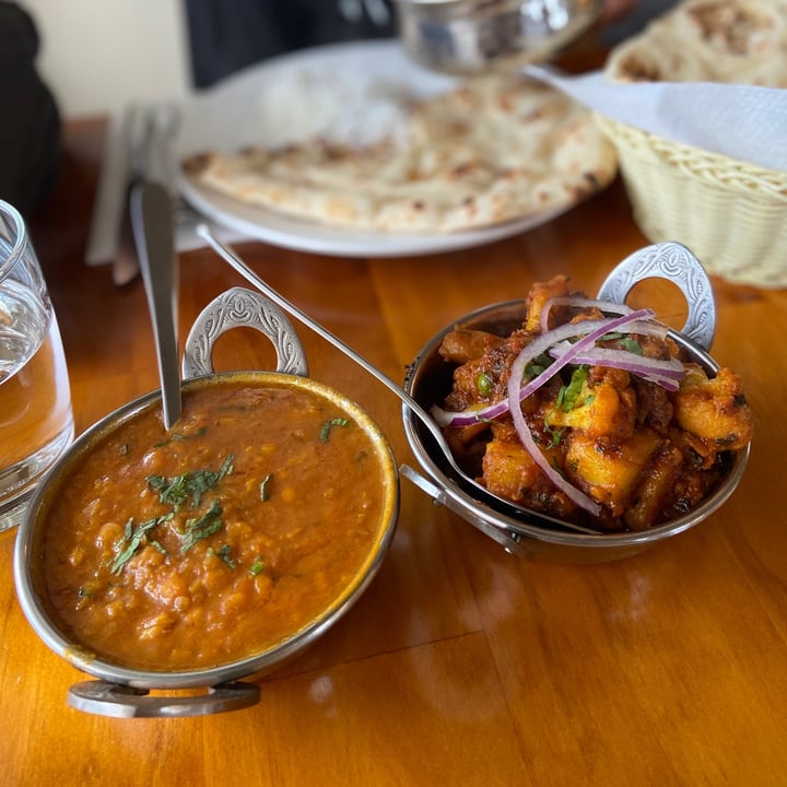 photo of Saffron Haveli Aloo Gobi and Dal Tadaka shared by @eviex on  19 Jun 2020 - review