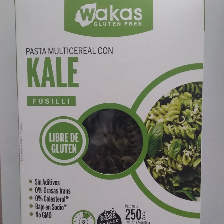photo of Wakas Pasta Multicereal con Kale shared by @delfinaaaaa on  14 Mar 2022 - review