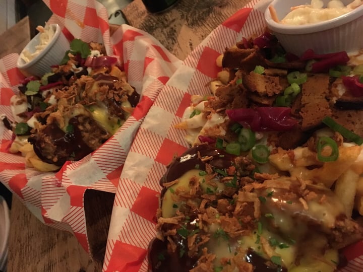 review photo of Mog's Spicy boi chicken dinner shared by @tinathetinyvegan on 14 Apr 2020 - review