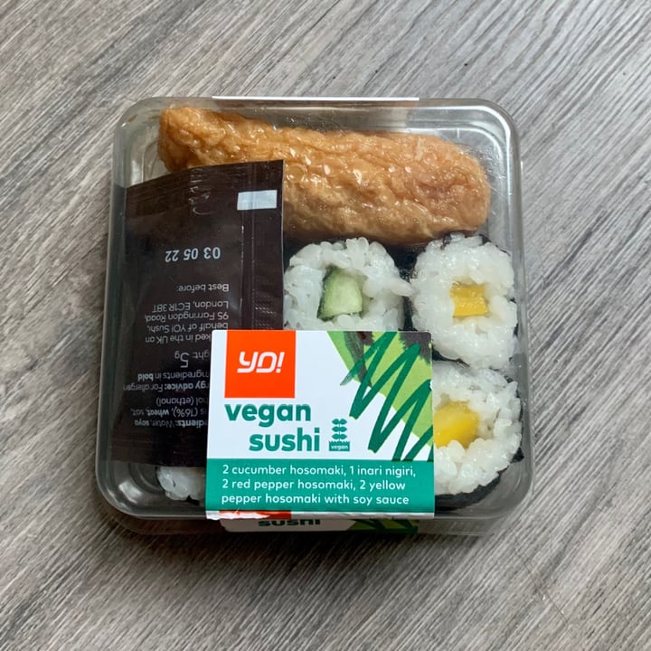 photo of Yo! Vegan Sushi shared by @meghanudale on  05 Jul 2021 - review