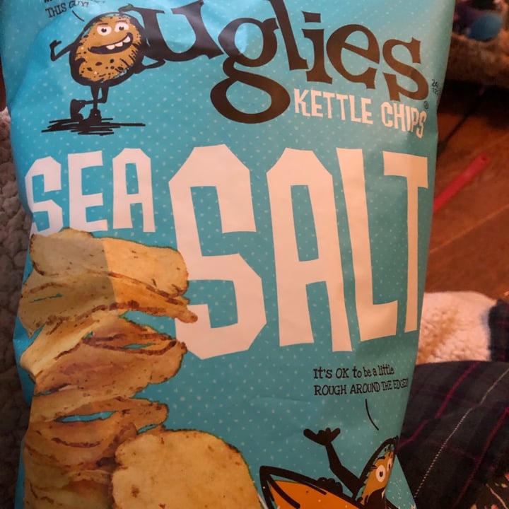 Uglies Sea salt kettle chips Review abillion