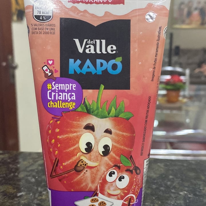 review photo of Del Valle Kapó Bebida de Fruta Adoçada Sabor Morango shared by @ffernn44 on 14 Oct 2022 - review