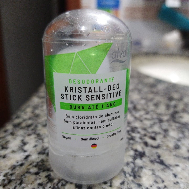 review photo of Alva Desodorante Kristall-Deo stick sensitive shared by @julianarabelo on 15 Oct 2022 - review