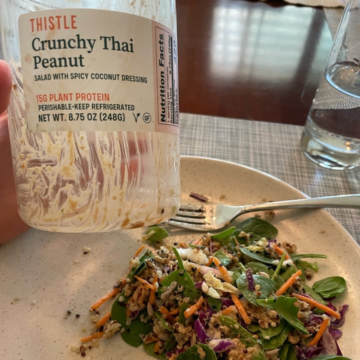 photo of Thistle Crunchy Thai Peanut Salad shared by @jdwatts on  24 Nov 2022 - review