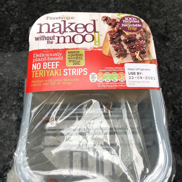photo of Finnebrogue No beef teriyaki strips naked moo shared by @lyndzylou on  20 Sep 2021 - review