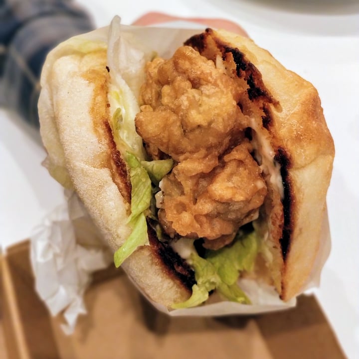 photo of Northcote Fish & Chips Vish Burger shared by @melbournevegan on  23 May 2020 - review