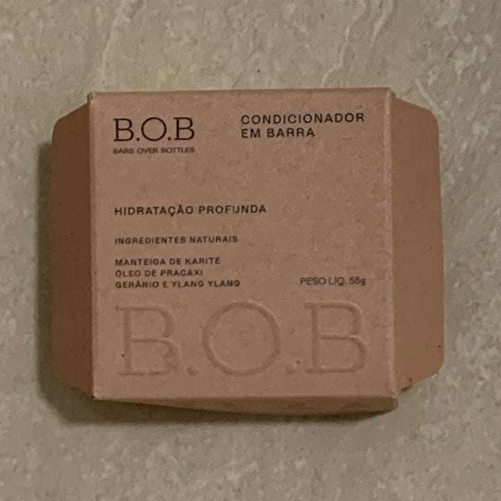 photo of B.O.B Condicionador Sólido Hidratação Profunda shared by @viviemie on  13 Nov 2022 - review