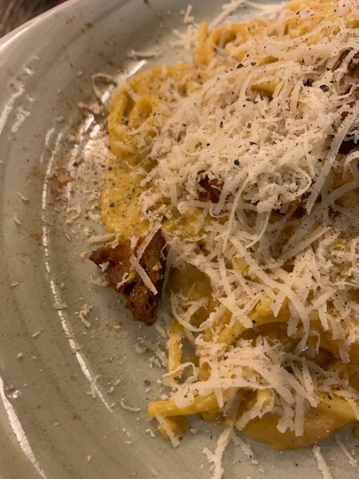 review photo of Rifugio Romano Vegan Carbonara shared by @fecassel on 05 Dec 2019 - review
