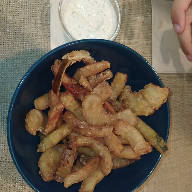 Foto do prato “Tempura De Verduras”