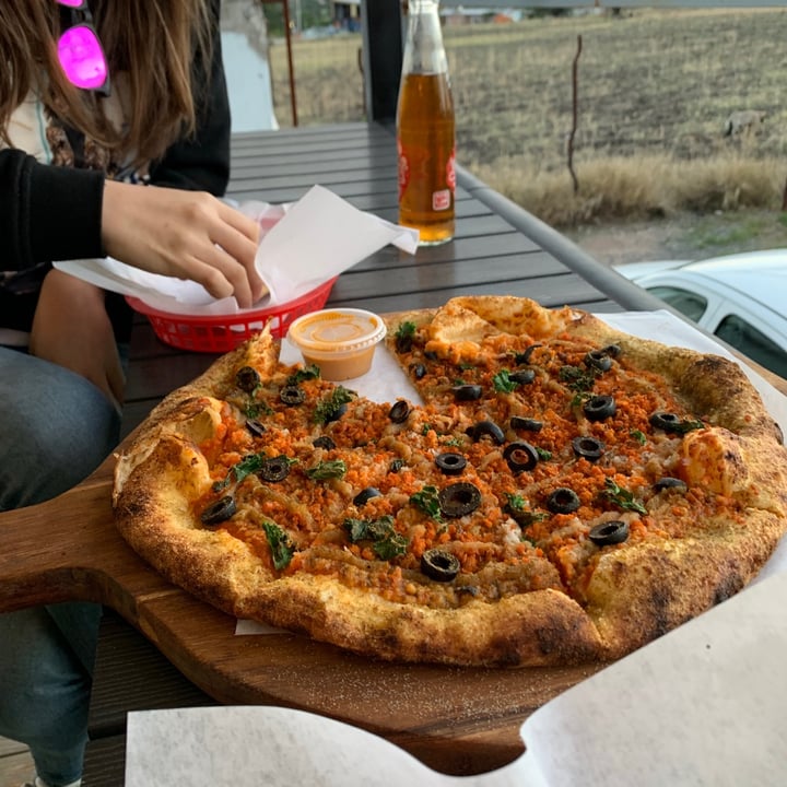 photo of Marcello's plant based pizza Butcher’s Pizza shared by @benroy on  20 Jun 2021 - review
