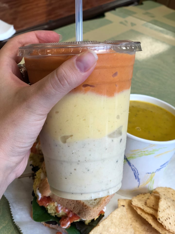 review photo of The Sweet Beet Candy Corn Smoothie shared by @jiscilla on 01 Jan 2021 - review