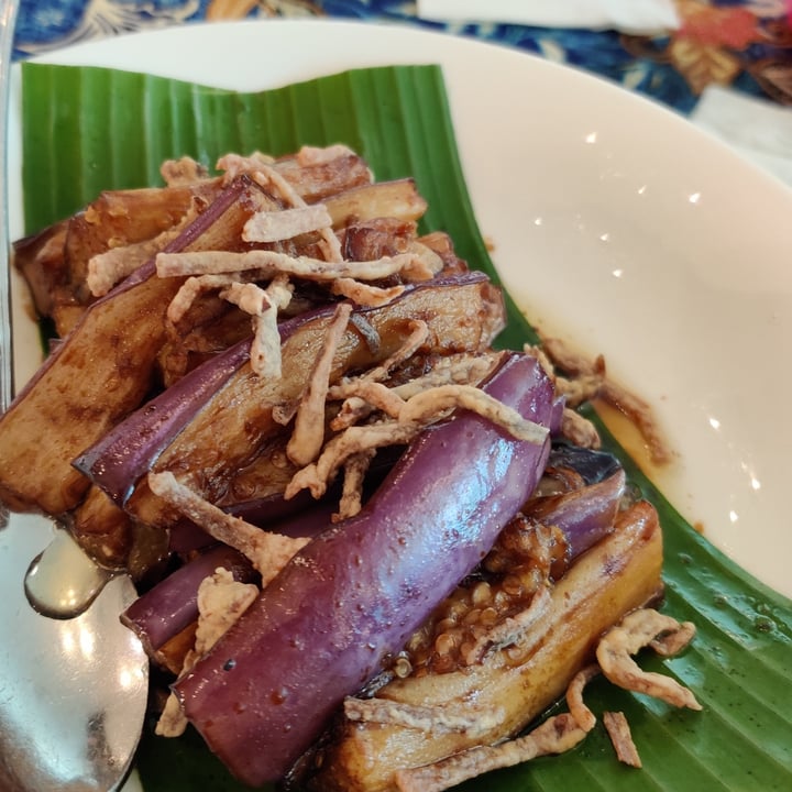 photo of The Peranakan Restaurant Singapore Brinjal With Kicap Manis & Anchovies shared by @fourdollars on  25 Apr 2021 - review