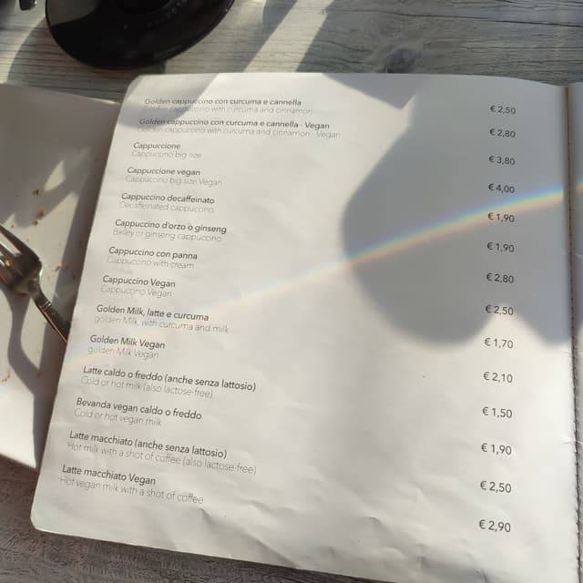 「caffè espresso bio」の料理の写真