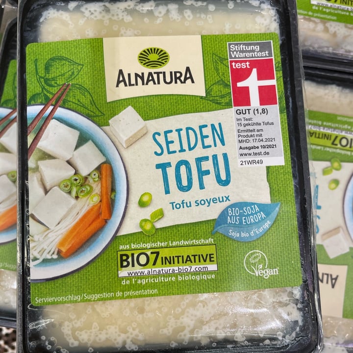 photo of Alnatura Seiden Tofu shared by @catehl on  13 Apr 2022 - review