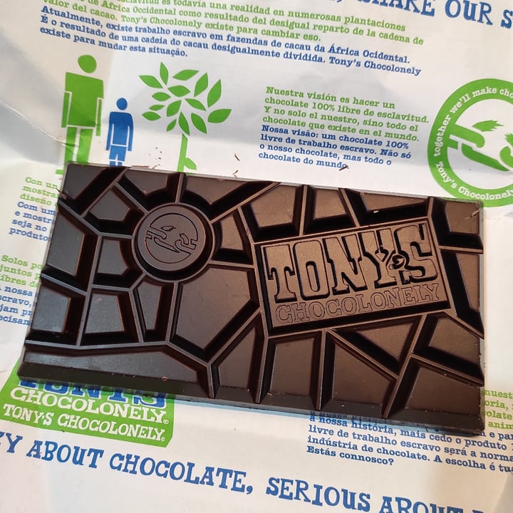 photo of Tony’s Chocolonely Dark Almond Sea Salt 51% shared by @saruchi on  18 Mar 2022 - review