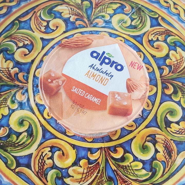 photo of Alpro absolutely almond salted caramel shared by @serenasofia on  03 Jun 2022 - review