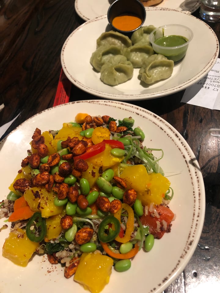 review photo of Momo Dosa Bowl Lotta Love and Veggie Momo shared by @ethankadet on 03 Jan 2022 - review
