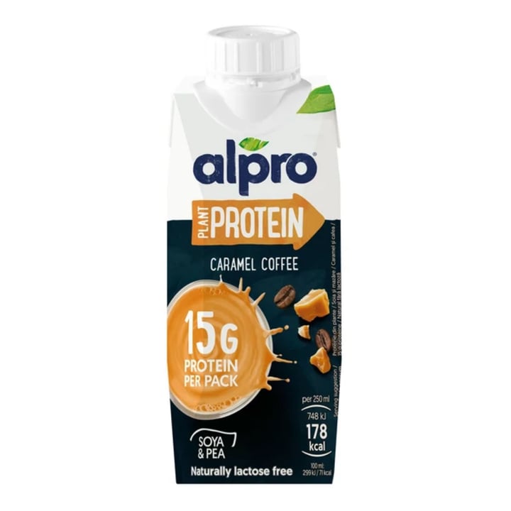 photo of Alpro Protein caramel coffee shared by @anusharora on  05 Feb 2022 - review