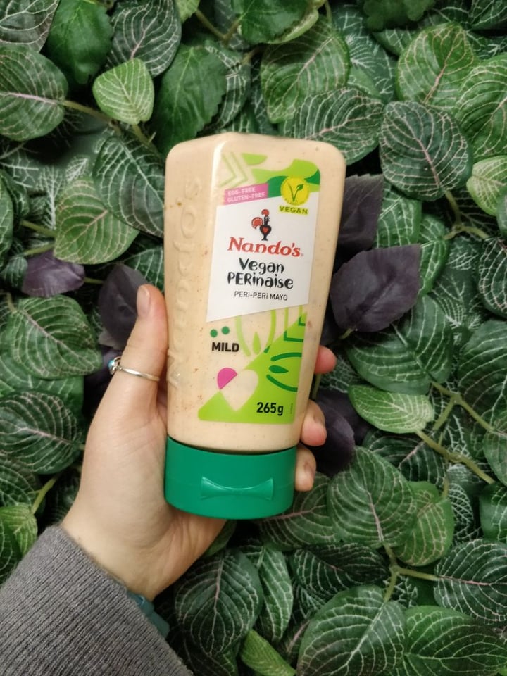 photo of Nando's Vegan Perinaise Peri-Peri Mayo (Mild) shared by @nichobutt on  12 Feb 2020 - review