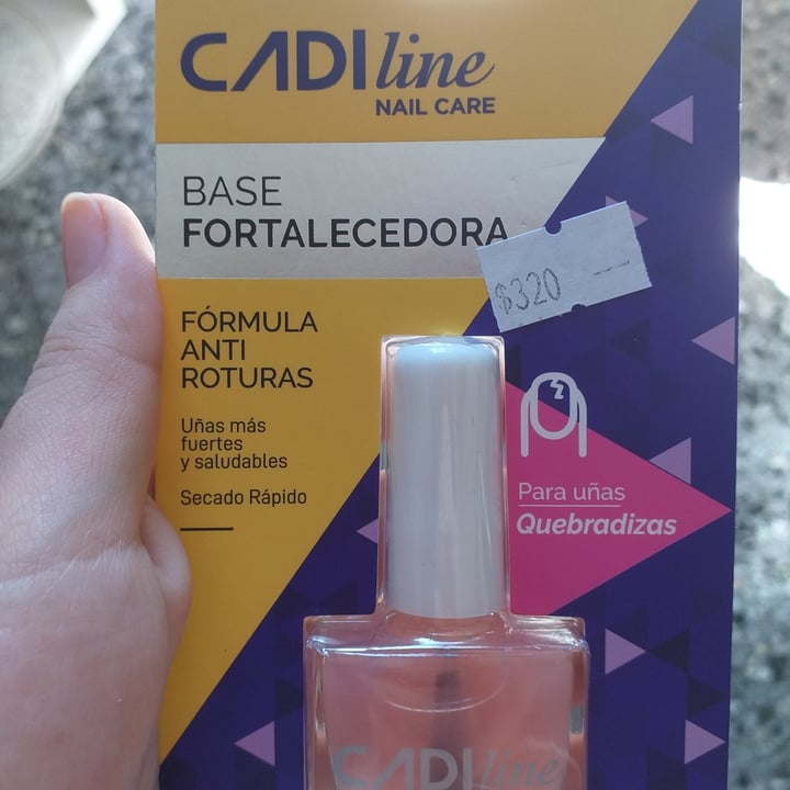 photo of CADIline Esmalte fortalecedor de uñas shared by @premonition on  19 May 2021 - review