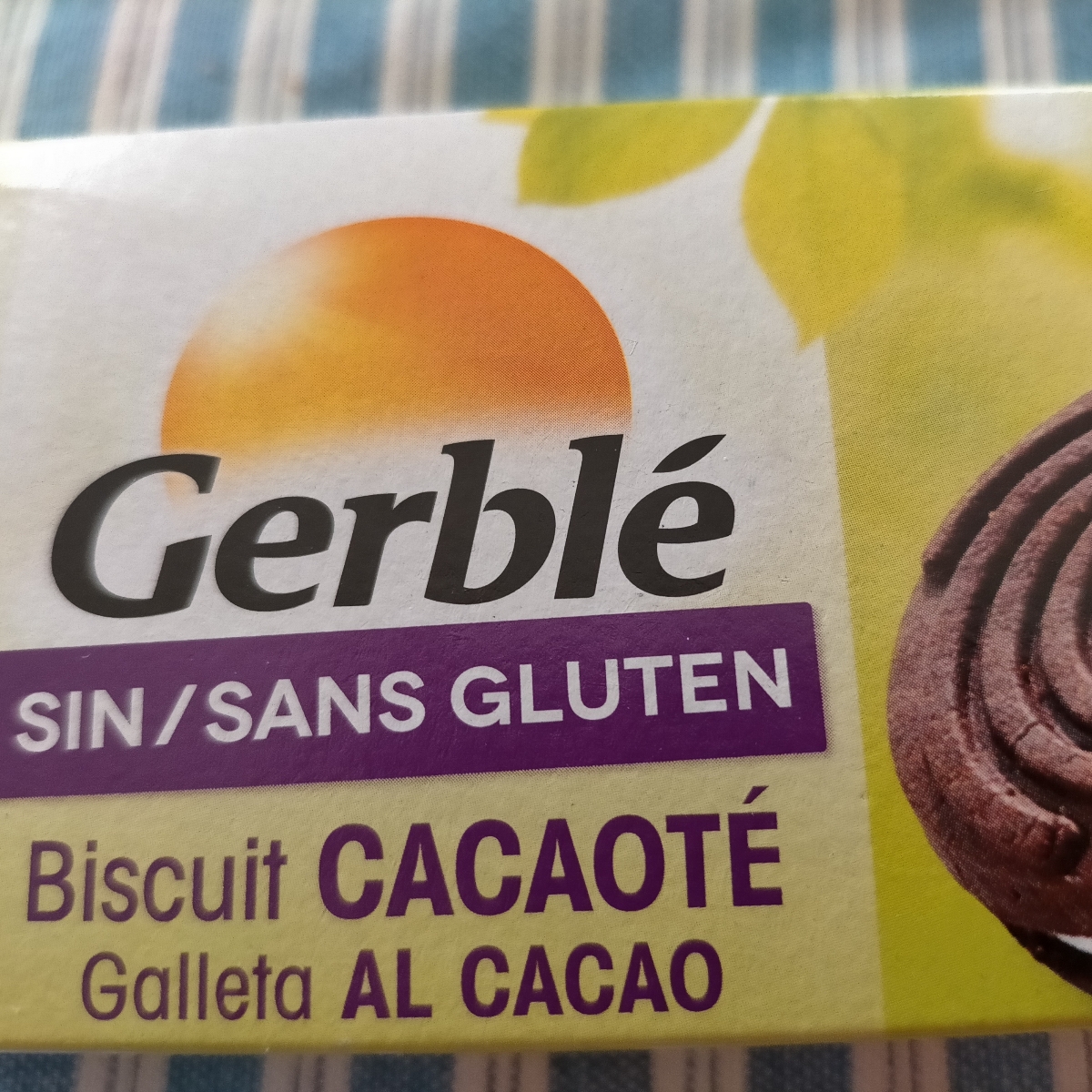 Biscuit cacaote sans gluten GERBLE
