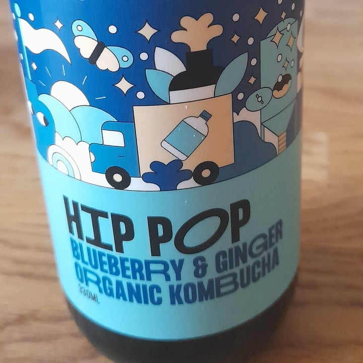 photo of hip pop Blueberry And Ginger Organic Kombucha shared by @shoey on  24 Apr 2022 - review
