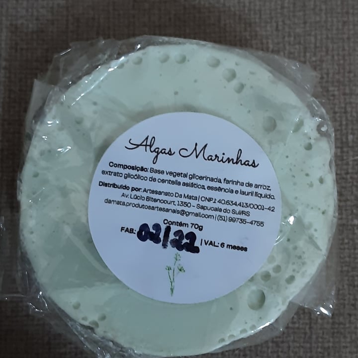 review photo of Artesanato da Mata sabonete Algas Marinhas shared by @178401 on 08 May 2022 - review