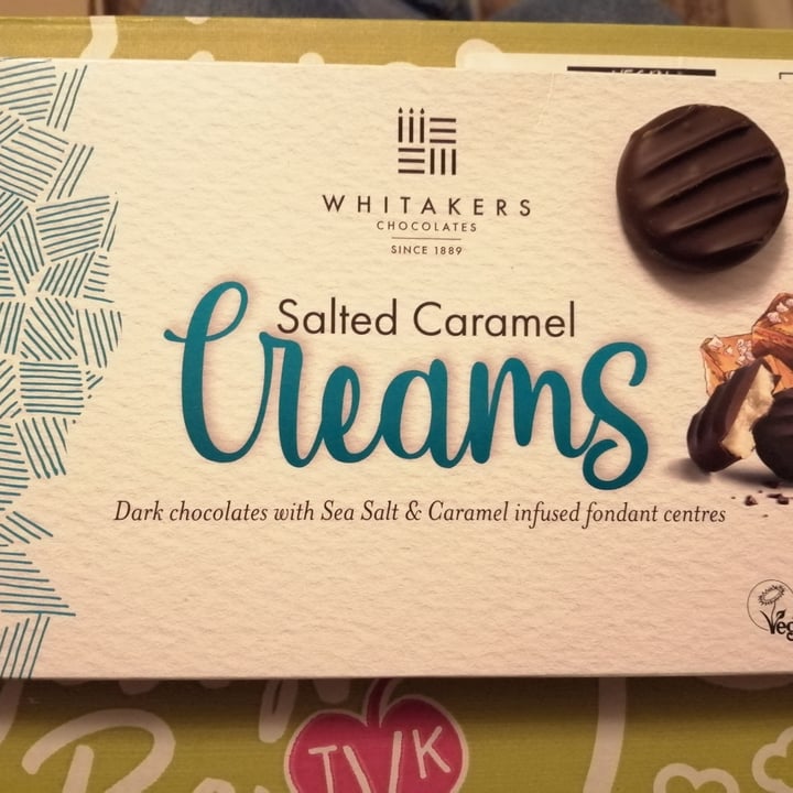 photo of Whittaker's Salted Caramel Creams shared by @kirstyj37 on  10 Sep 2020 - review