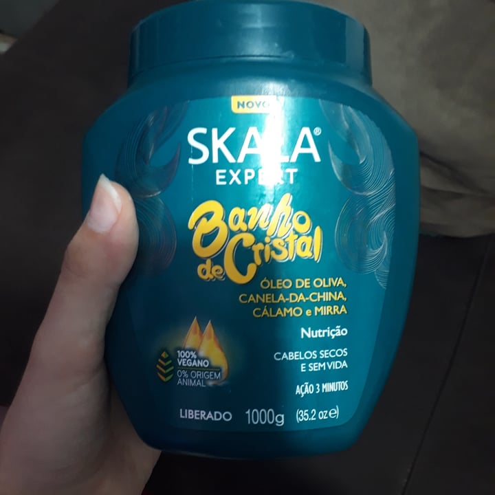 photo of Skala Creme capilar banho de cristal shared by @yasminnie on  07 Jan 2022 - review