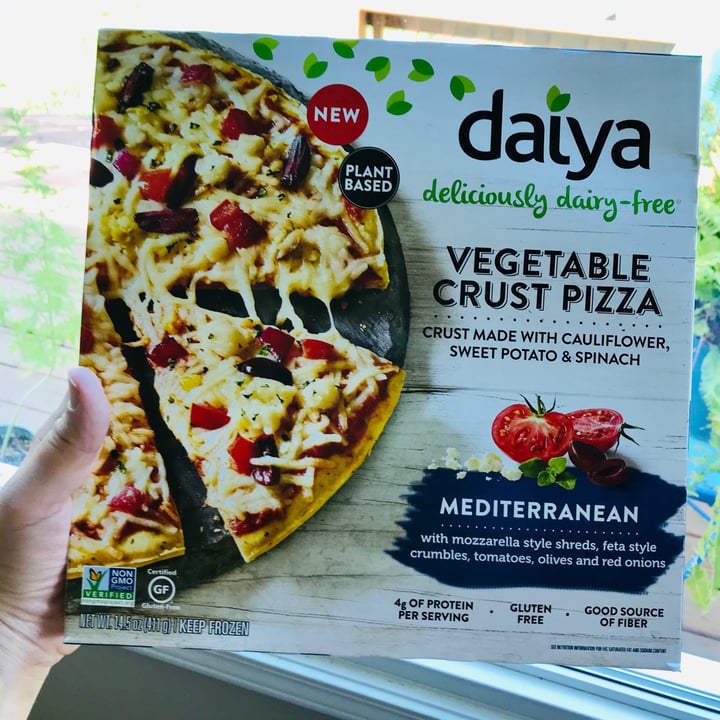 photo of Daiya Mediterranean Pizza shared by @kristyahimsa on  24 Jul 2020 - review