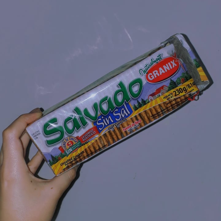 photo of Granix Galletas Crackers con Salvado Sin Sal shared by @dbg on  23 May 2021 - review