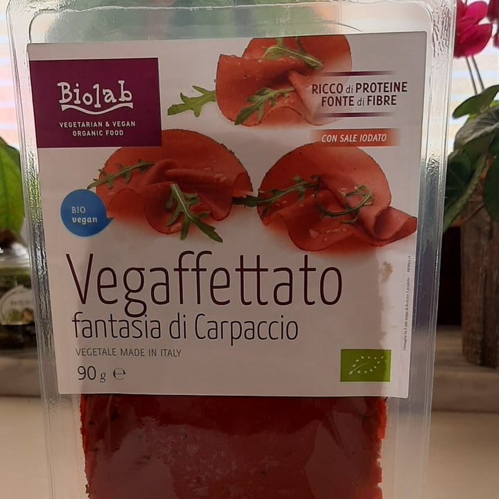 review photo of Biolab Affettato vegano “fantasia di carpaccio” shared by @alix89 on 16 Dec 2021 - review