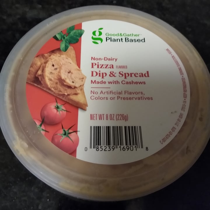 review photo of Good & Gather Non-Dairy Pizza Flavored Dip and Spread shared by @ialarmedalien on 03 Nov 2021 - review